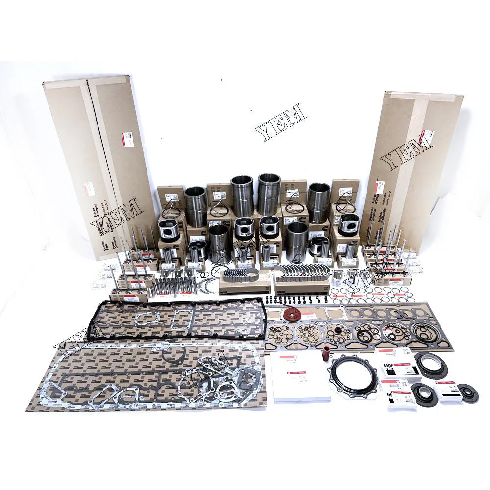 Overhaul Rebuild Kit With Gasket Set Bearing&Valve Train For Cummins M11 Engine YEMPARTS