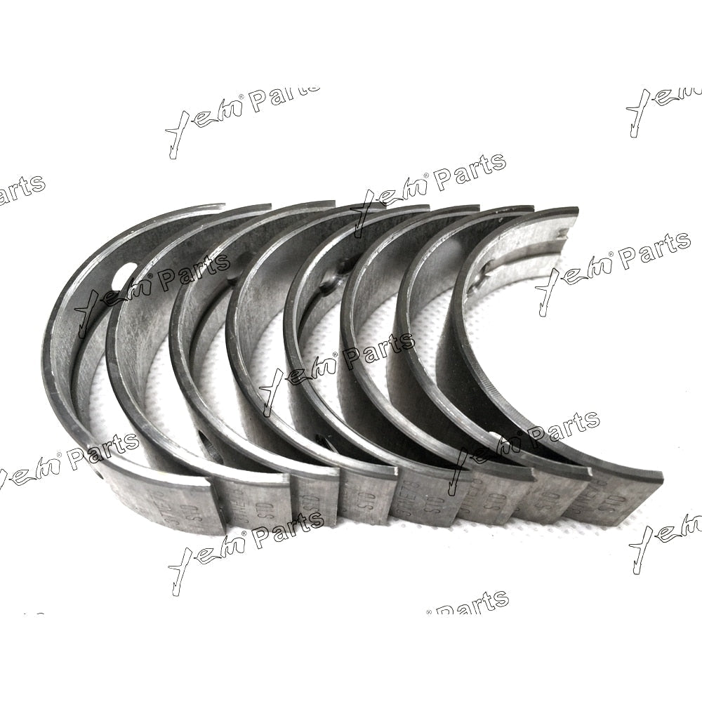 YEM Engine Parts STD Main/ Crankshaft Bearing Set Fit For Yanmar 3TNV82 3TNV82A Engine For Yanmar