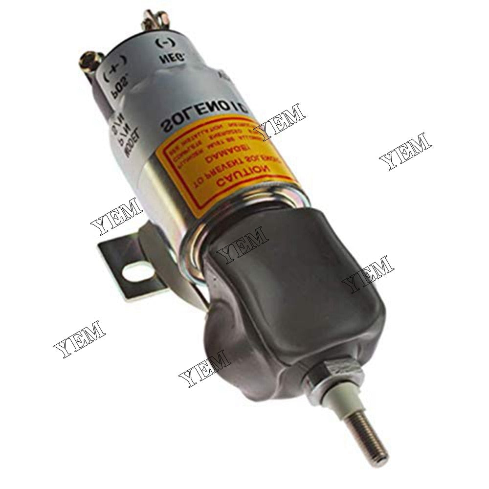 YEM Engine Parts 2 Terminals 12V Fuel Shut off Solenoid SA-4984-12 1751-12E2U1B1 For Cummins For Cummins