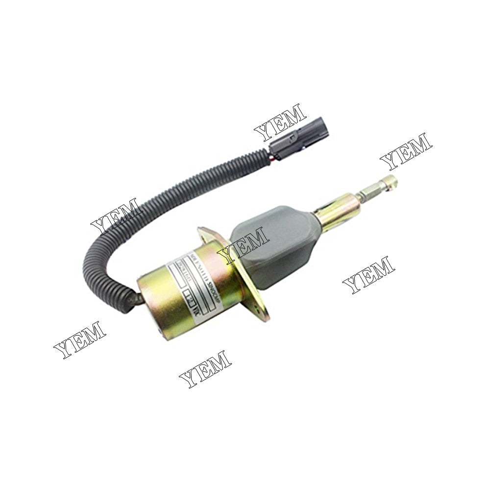 YEM Engine Parts 12V Fuel Shutoff Solenoid SA-4293-12 3928160 Fit For Cummins 6CTA 8.3L For Cummins