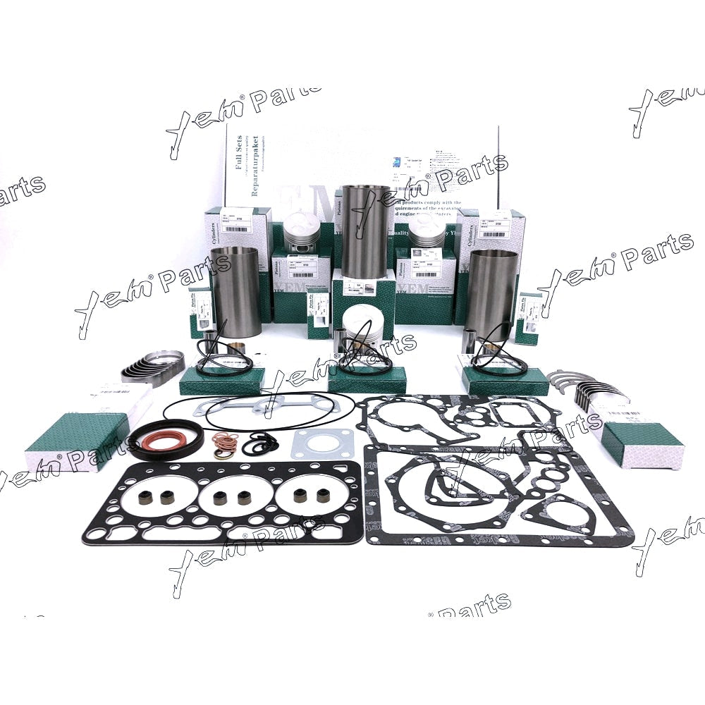 YEM Engine Parts D722 D722EBH D772B Engine Rebuild Kit For Kubota K008-3 K008 Digger& Generator For Kubota