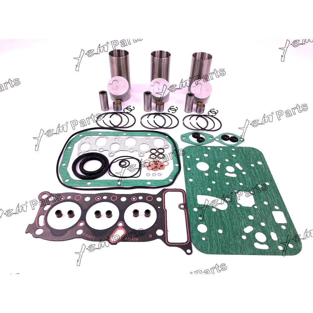 YEM Engine Parts Liner Kit With Full Gasket Set For ISUZU 3KC1 Engine Parts For Isuzu