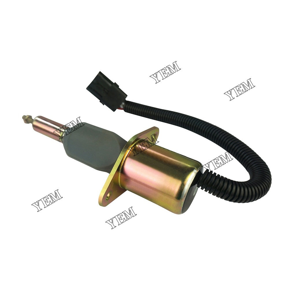 YEM Engine Parts 3930234 Shut Off Solenoid Valve for Cummins 6CT 8.3L Komatsu Excavator 24V For Komatsu