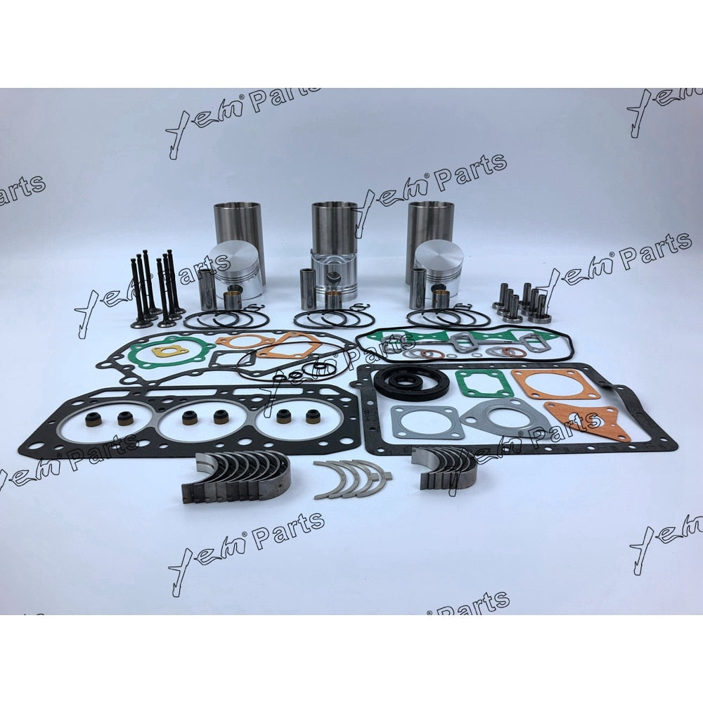 YEM Engine Parts 3D84-1 3D84 Overhaul Rebuild Kit For Komatsu Engine PC20-6 PC25-6 PC30-6 PC30-1 For Komatsu