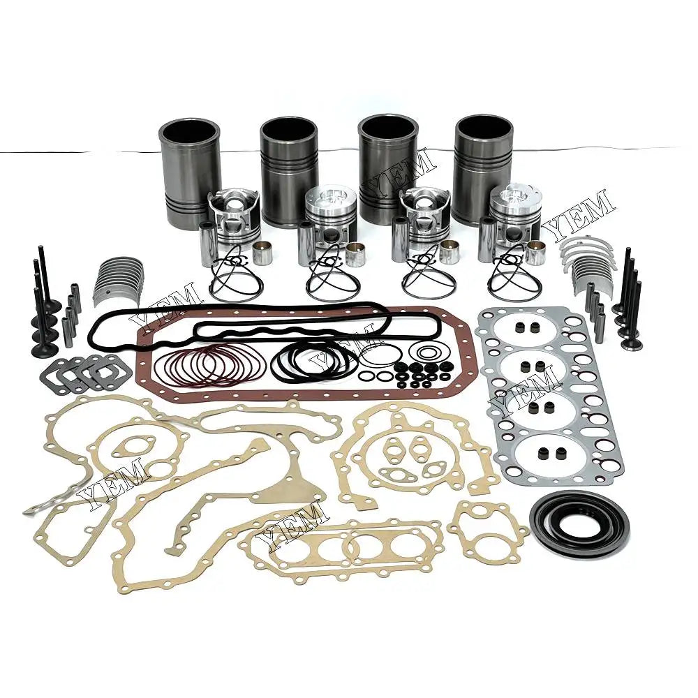 1 year warranty For Nissan Repair Kit With Full Gasket Set Piston Rings Liner Bearing Valves FD33 engine Parts YEMPARTS
