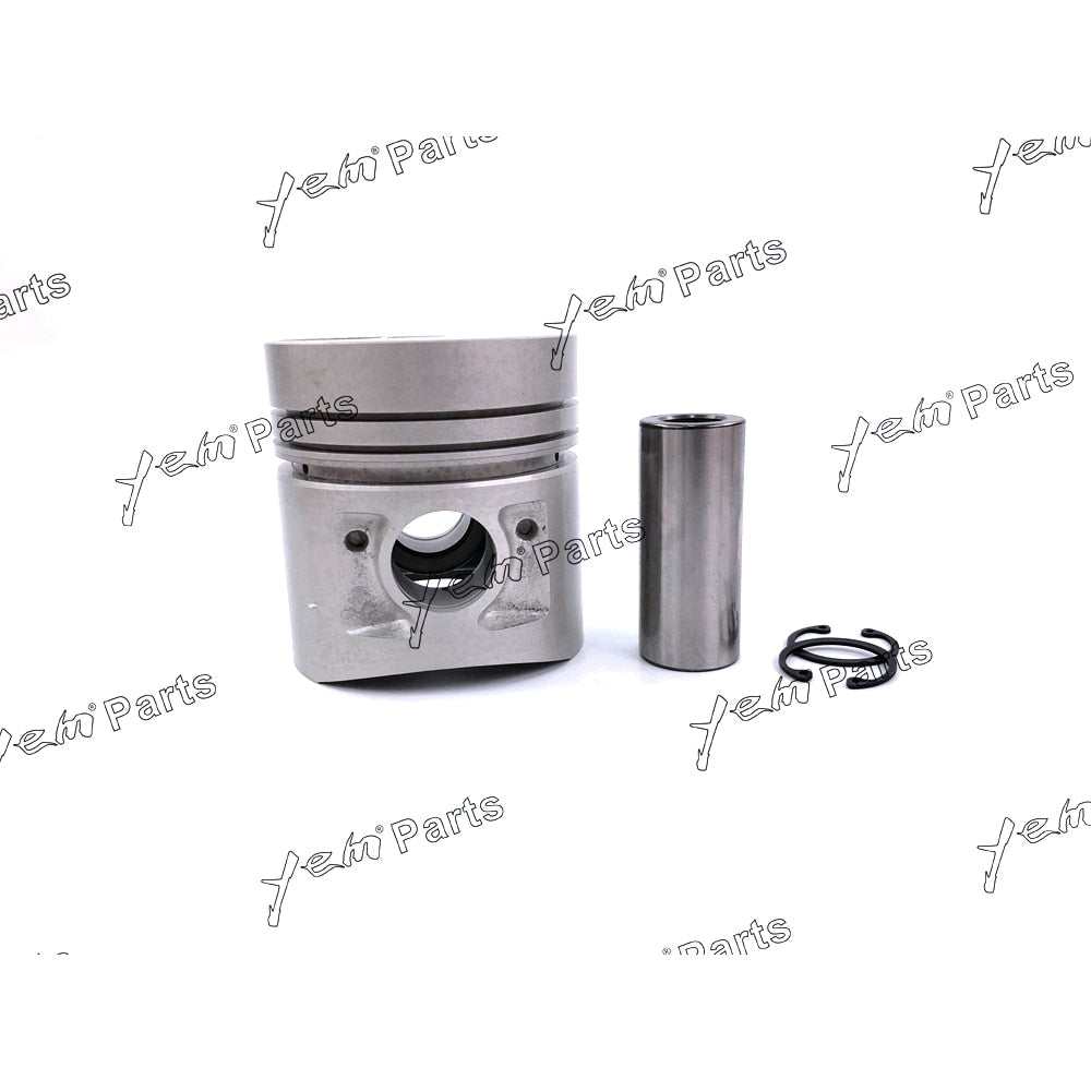 YEM Engine Parts Piston Set STD 82mm For MITSUBISHI S3E Engine Parts For Mitsubishi