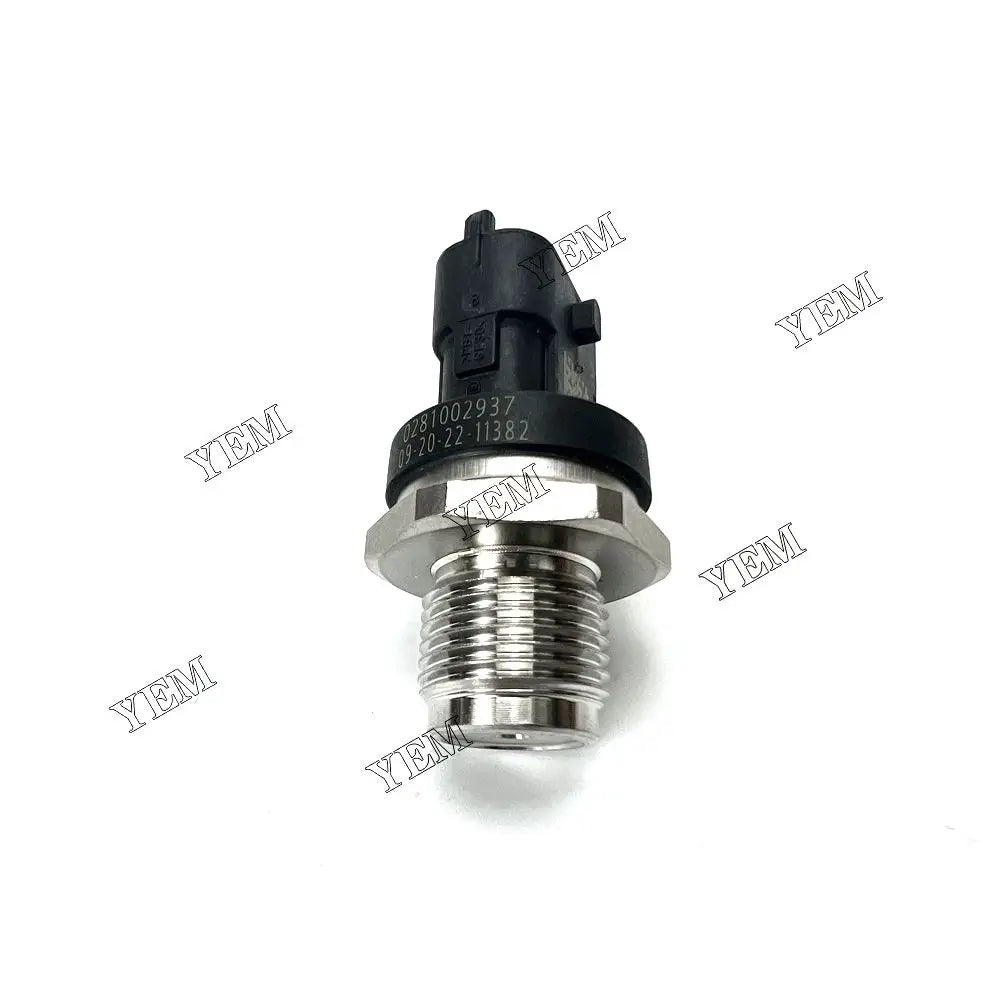 competitive price 0281002937 09-20 22 11382 Common Rail Sensor For Cummins QSB6.7 excavator engine part YEMPARTS