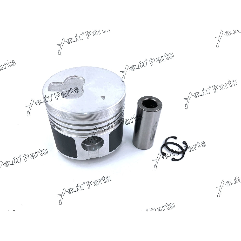 YEM Engine Parts Piston Set STD For Mitsubishi K3M x3 PCS Engine Parts For Mitsubishi