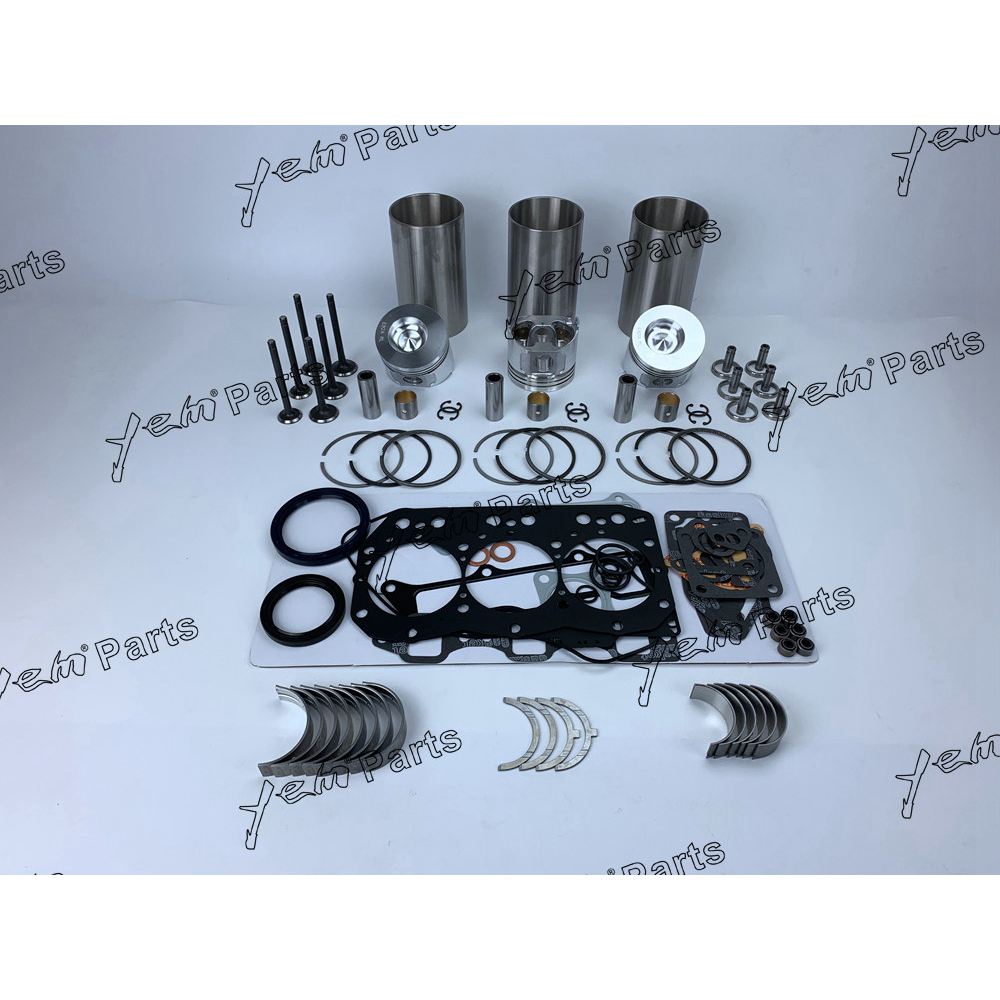 3D82 REBUILD REPAIR KIT PISTON VALVE TRAIN KIT GASKET SET FOR YANMAR DIESEL ENGINE PARTS For Yanmar