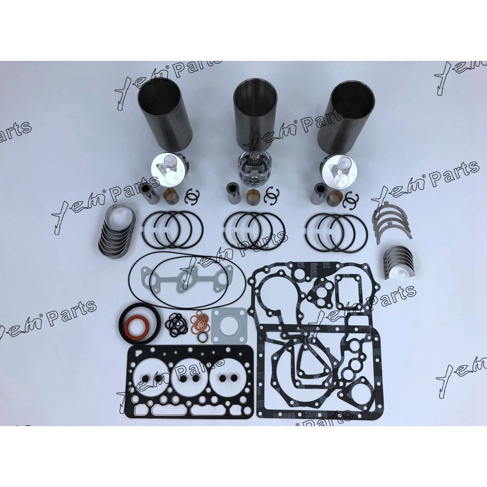 D782 OVERHAUL REBUILD KIT LINER KIT + BEARING+ FULL GASKET SET FOR KUBOTA DIESEL ENGINE PARTS For Kubota