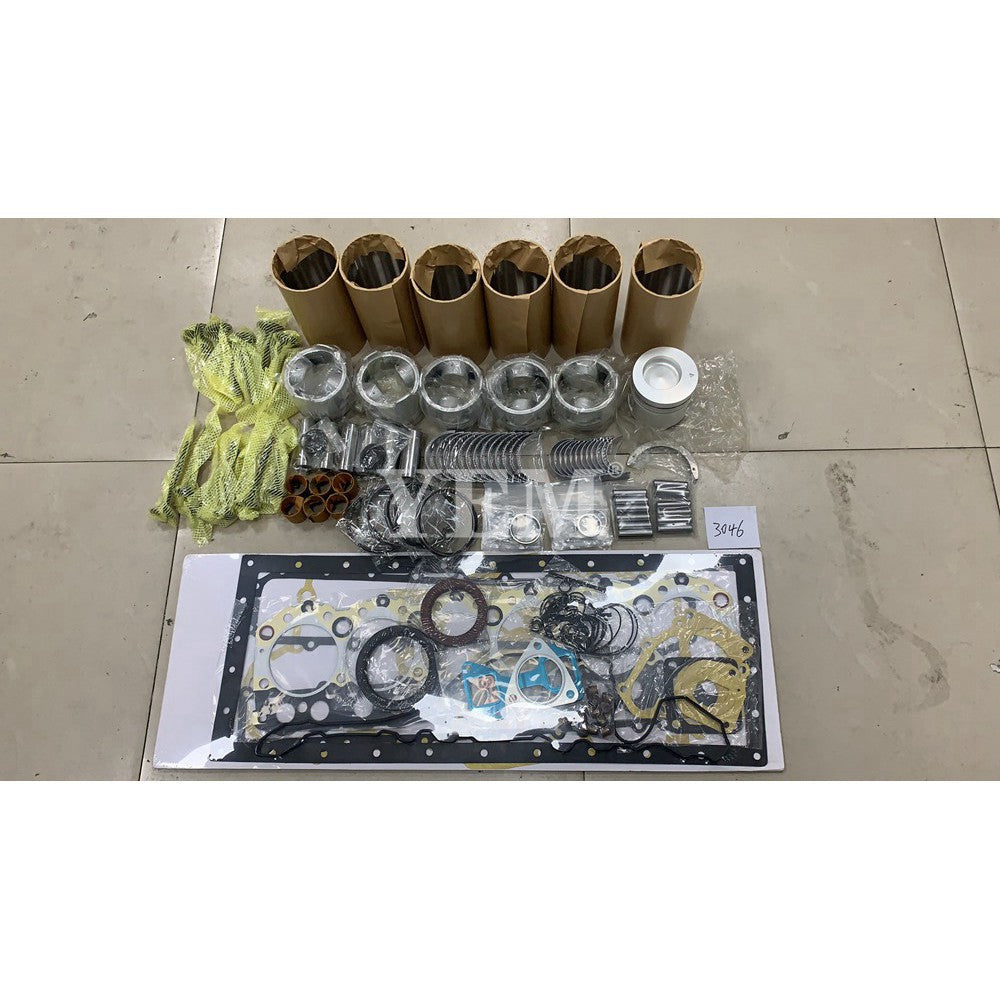 CATERPILLAR 3046 EXCAVATOR ENGINE PARTS 3046 CYLINDER LINER KIT WITH GASKET SET BEARING&VALVE TRAIN For Caterpillar