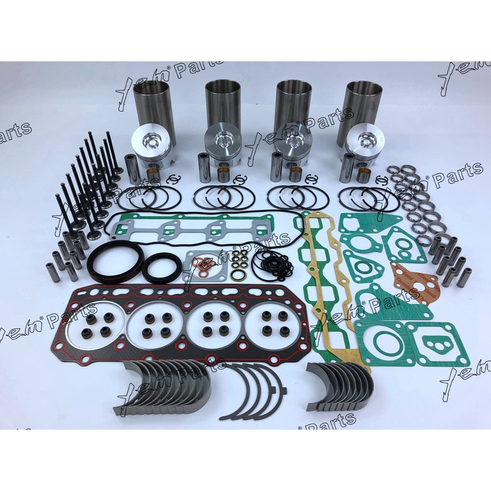 4TNV86 PISTON & PISTON RING & GASKET SET & BEARINGS FOR YANMAR DIESEL ENGINE PARTS For Yanmar