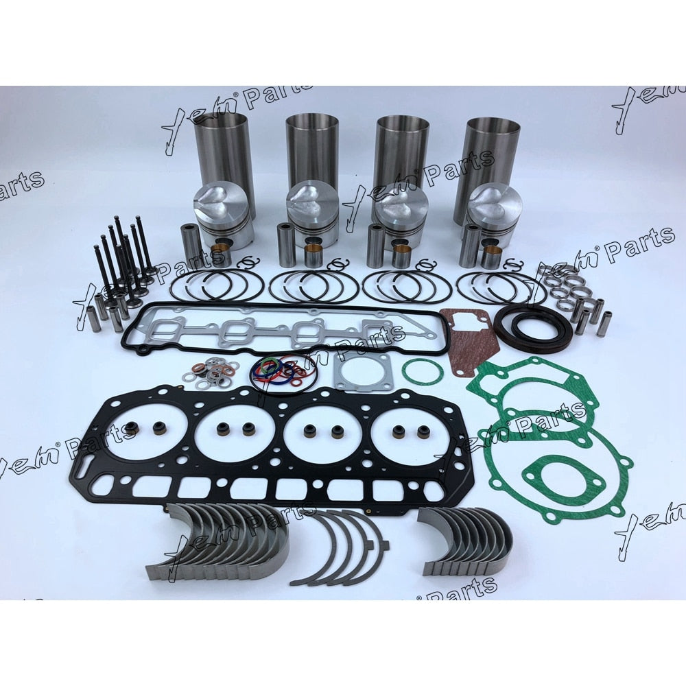 4D94 4D94-2 REPAIR KIT OVERHAUL KIT PISTON LINER KIT BEARINGS FULL GASKET KIT FOR KOMATSU DIESEL ENGINE PARTS For Komatsu