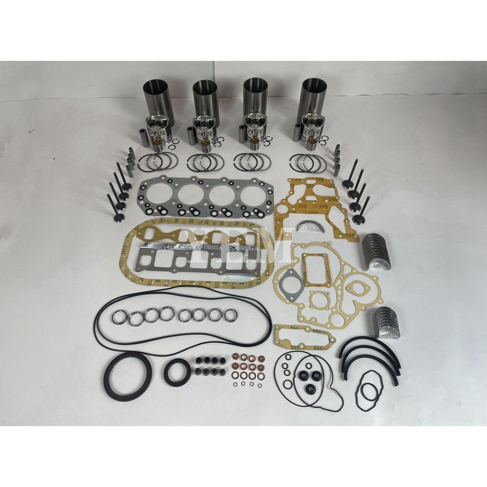 4JE1 CYLINDER LINER KIT WITH ENGINE BEARING THRUST WASHER & VALVE VALVE GUIDE FOR ISUZU DIESEL ENGINE PARTS For Isuzu