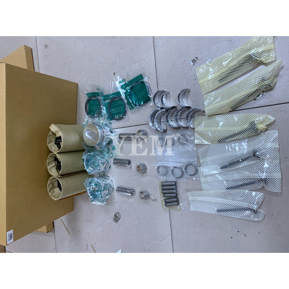 MITSUBISHI S3L EXCAVATOR ENGINE PARTS S3L CYLINDER LINER KIT WITH GASKET SET BEARING&VALVE TRAIN For Mitsubishi