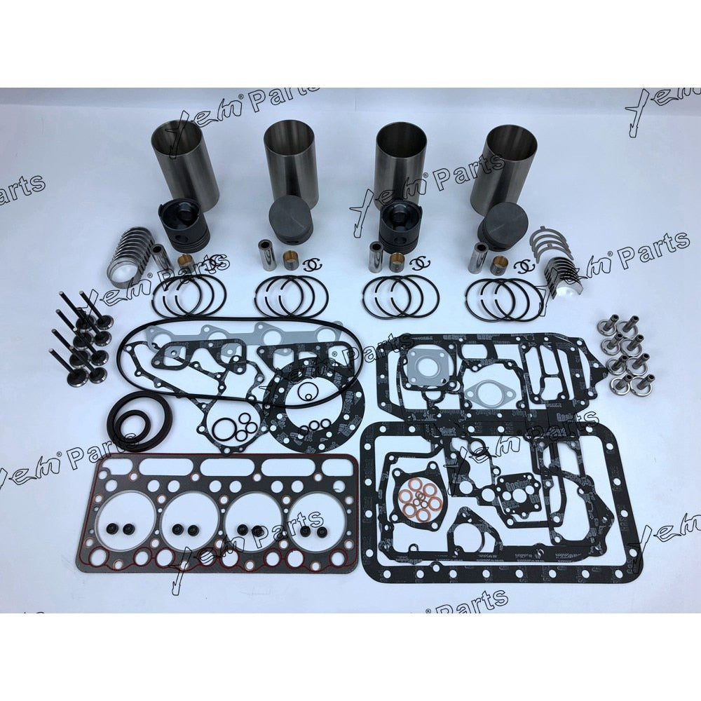 V1500 OVERHAUL REBUILD KIT PISTON & GASKET SET FOR KUBOTA DIESEL ENGINE PARTS For Kubota