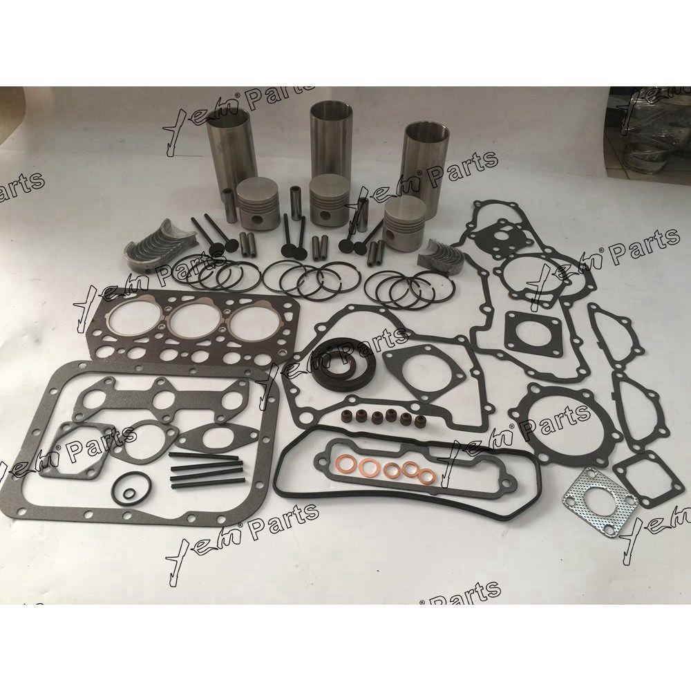 K3C REPAIR REBUILD KIT PISTON LINER KIT FULL GASKET FOR MITSUBISHI DIESEL ENGINE PARTS For Mitsubishi