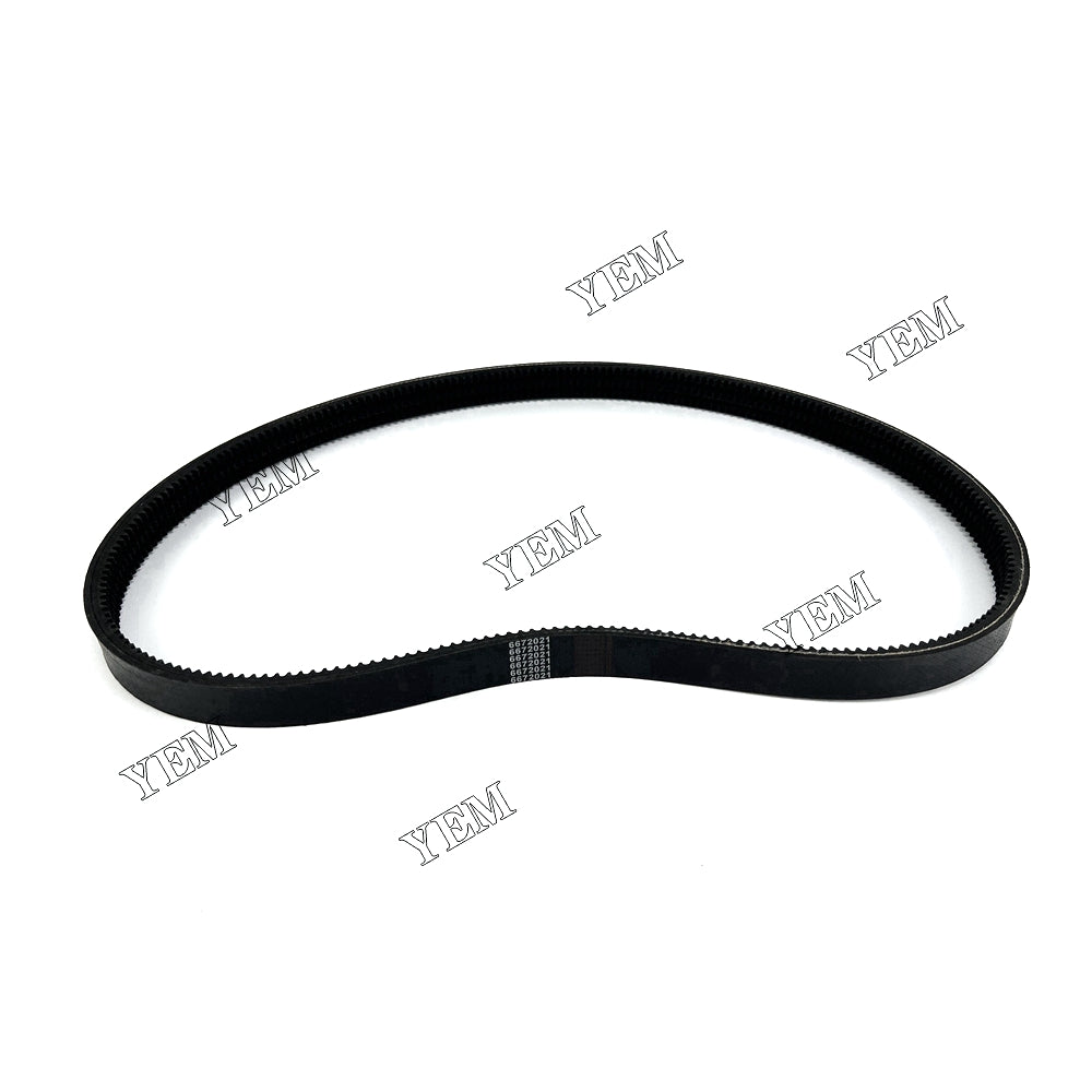 Fast Shipping 6672021 Fan Belt For Kubota V2203 engine spare parts YEMPARTS