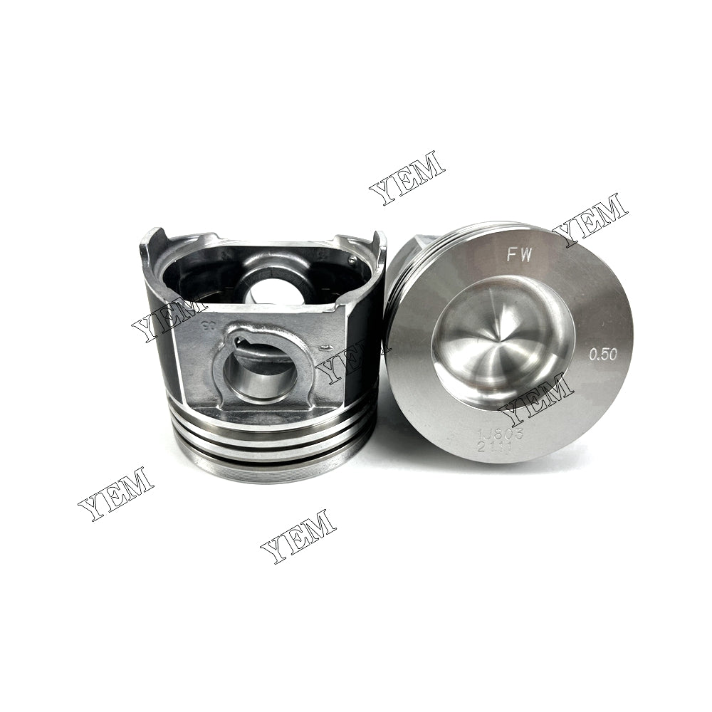 Fast Shipping 1J803-2111 Piston +0.5mm For Kubota V2403-CR engine spare parts YEMPARTS