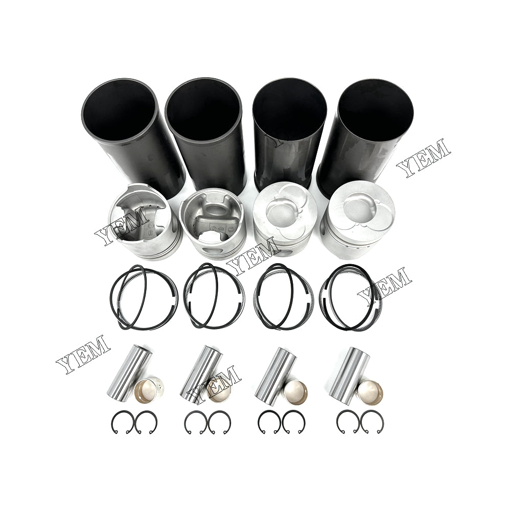 Fast Shipping 4PCS W04D Cylinder Liner Kit For Hino engine spare parts YEMPARTS