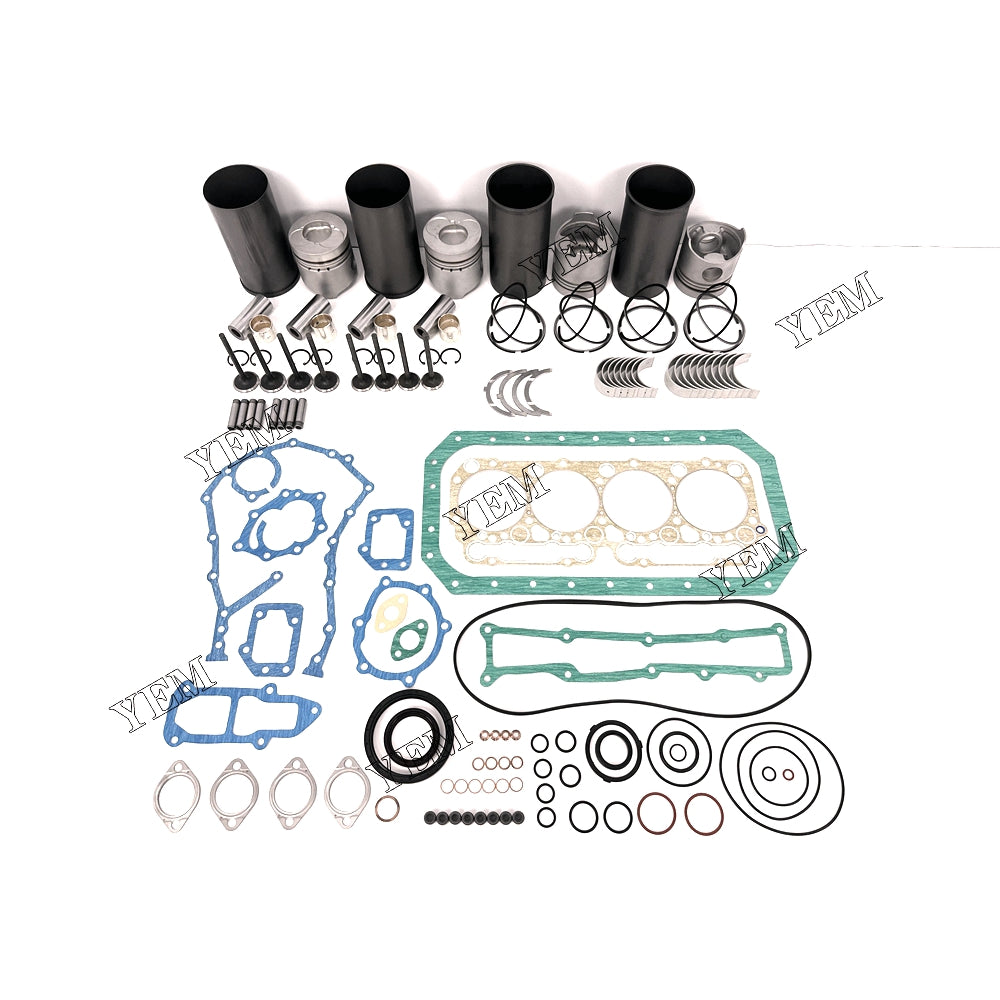 Fast Shipping Engine Overhaul Rebuild Kit With Gasket Bearing Valve Set For Hino W04D engine spare parts YEMPARTS
