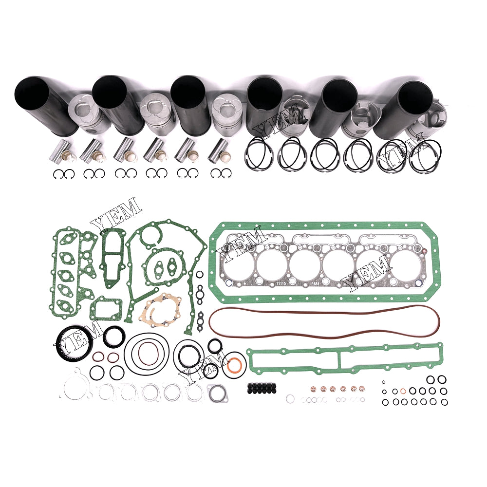 Fast Shipping Overhaul Kit With Gasket Set For Hino W06D engine spare parts YEMPARTS