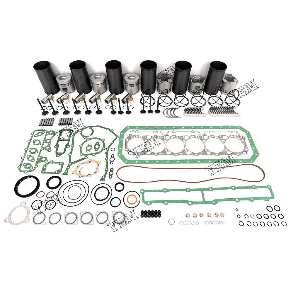 Fast Shipping Engine Overhaul Rebuild Kit With Gasket Bearing Valve Set For Hino W06D engine spare parts YEMPARTS