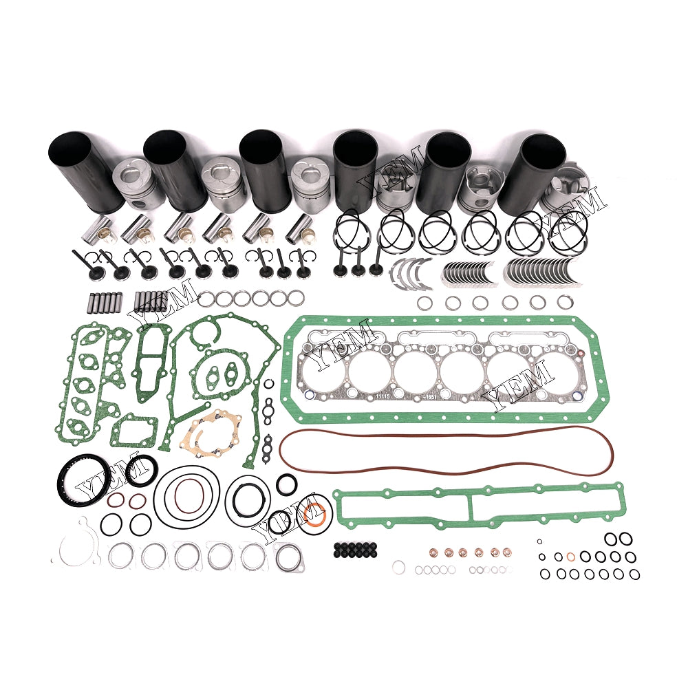 Fast Shipping Overhaul Rebuild Kit With Gasket Set Bearing-Valve Train For Hino W06D engine spare parts YEMPARTS