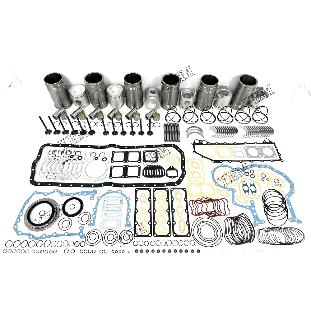 Fast Shipping Engine Overhaul Rebuild Kit With Gasket Bearing Valve Set For Mitsubishi 6D22 engine spare parts YEMPARTS