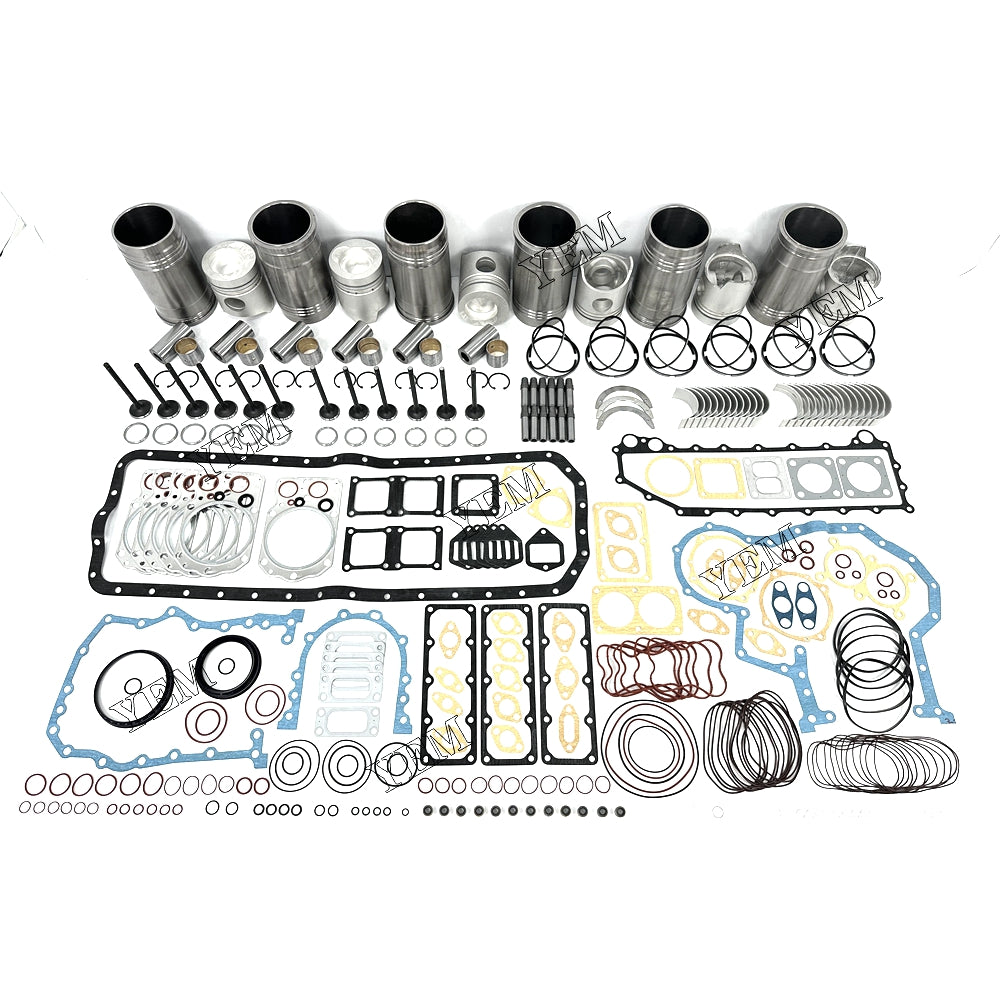 Fast Shipping Overhaul Rebuild Kit With Gasket Set Bearing-Valve Train For Mitsubishi 6D22 engine spare parts YEMPARTS