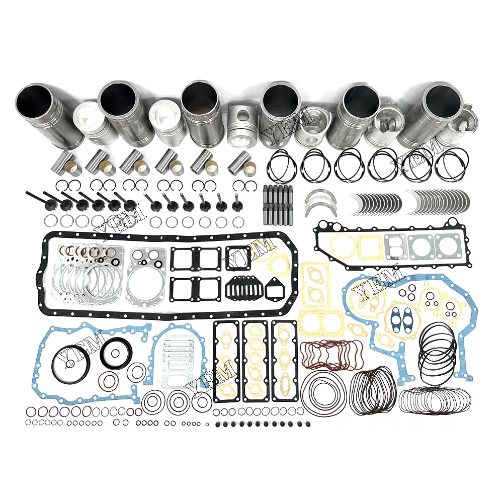 Fast Shipping Overhaul Rebuild Kit With Gasket Set Bearing-Valve Train For Mitsubishi 6D22 engine spare parts YEMPARTS