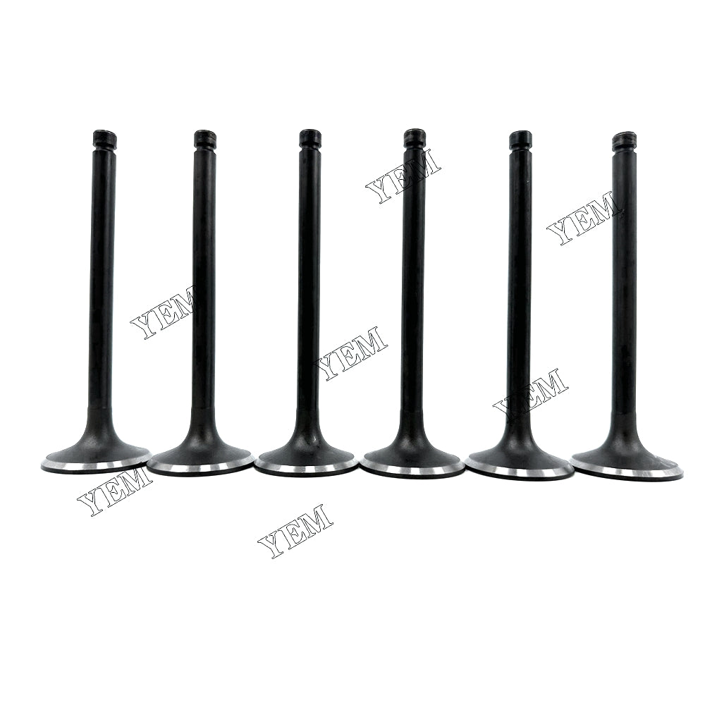 Fast Shipping 6PCS 6D22 Intake Valve For Mitsubishi engine spare parts YEMPARTS