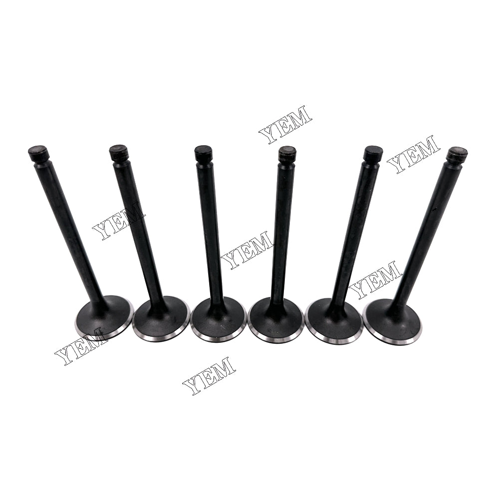 Fast Shipping 6PCS 6D22 Intake Valve For Mitsubishi engine spare parts YEMPARTS