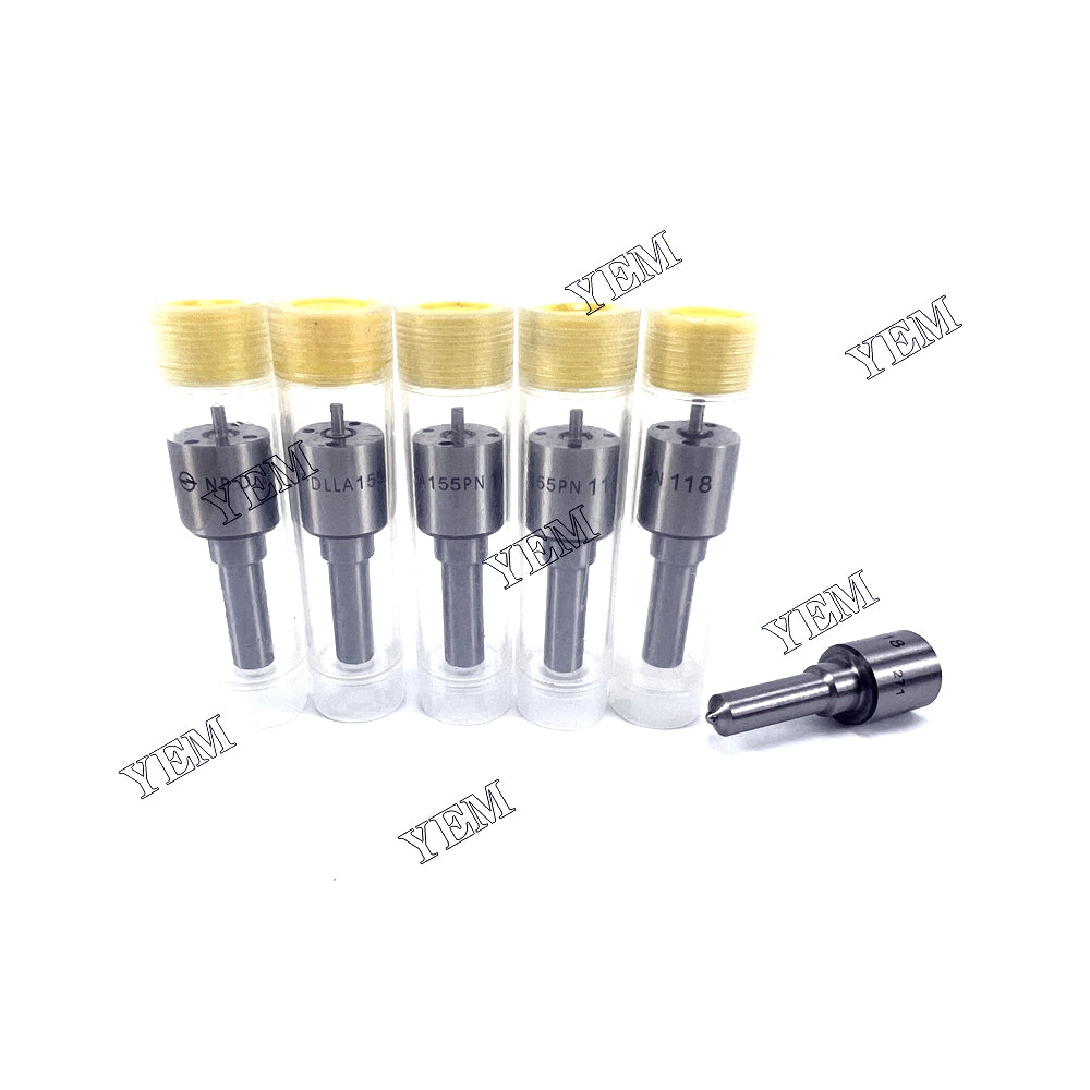 Fast Shipping 6PCS S4K Injection Nozzle DLLA155PN118 For Mitsubishi engine spare parts YEMPARTS