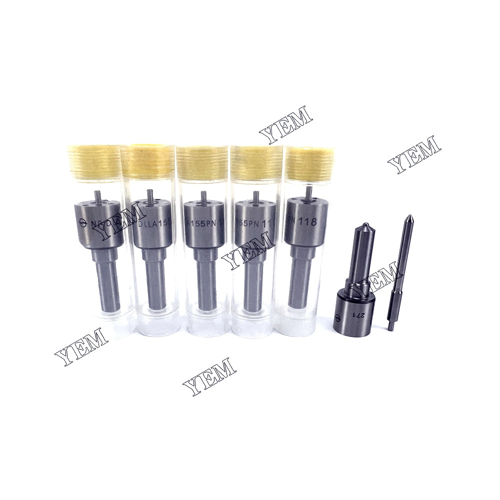 Fast Shipping 6PCS S4K Injection Nozzle DLLA155PN118 For Mitsubishi engine spare parts YEMPARTS