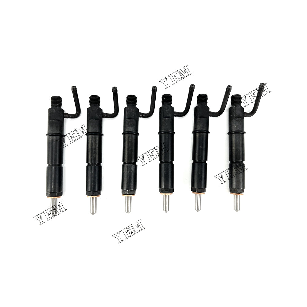 Fast Shipping 6PCS S6K Fuel Injector 212-8470 For Mitsubishi engine spare parts YEMPARTS