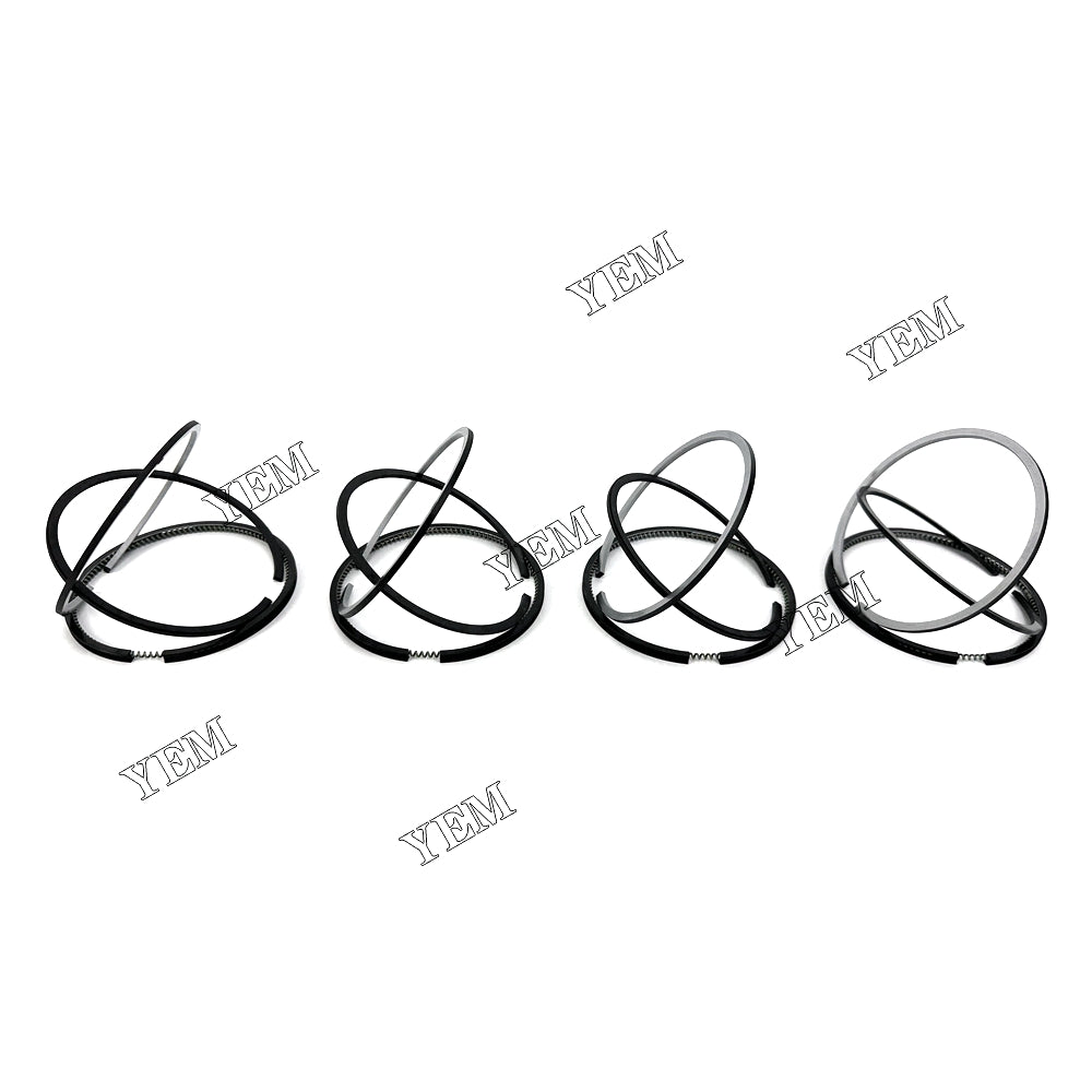 Fast Shipping 4PCS 4BB1 Piston Rings Set STD For Isuzu engine spare parts YEMPARTS