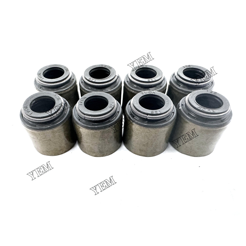 Fast Shipping 8PCS 4BC1 Valve Oil Seal For Isuzu engine spare parts YEMPARTS