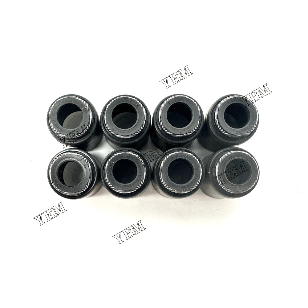 Fast Shipping 8PCS 4BC1 Valve Oil Seal For Isuzu engine spare parts YEMPARTS