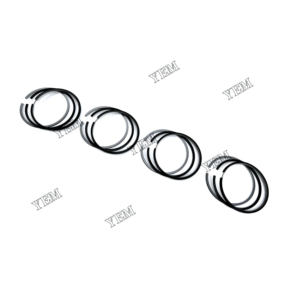 Fast Shipping 4PCS 4BC1 Piston Rings Set STD For Isuzu engine spare parts YEMPARTS