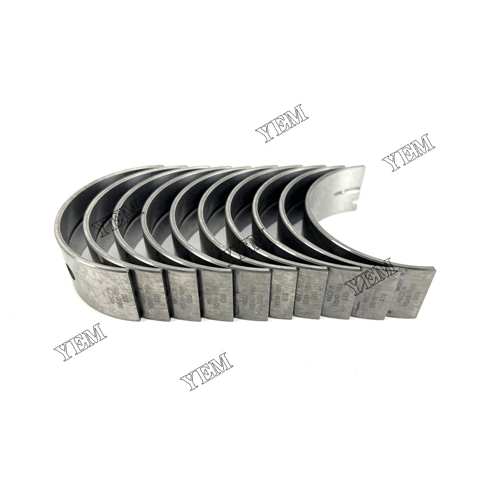 Fast Shipping 4BE1 Main Bearing STD 4BC2 M 11510-060 For Isuzu engine spare parts YEMPARTS