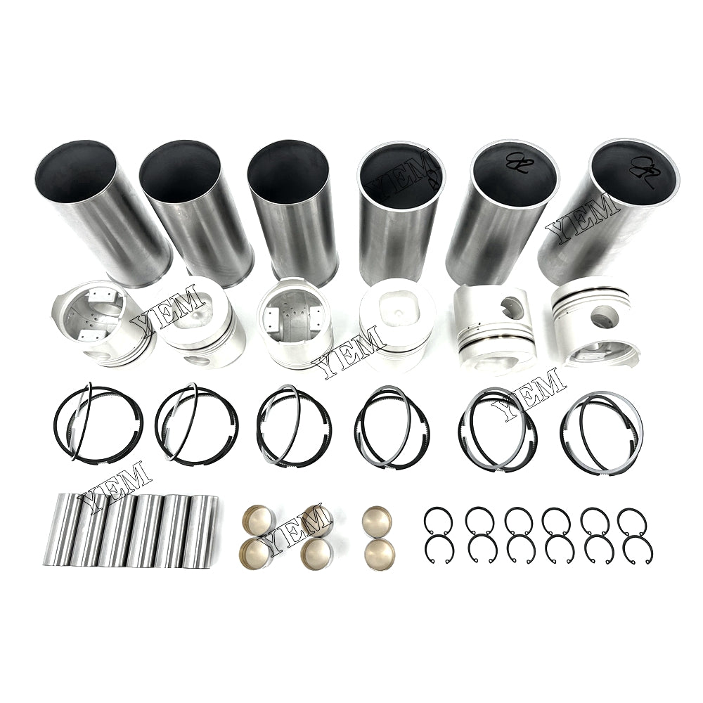 Fast Shipping Cylinder Liner Kit For Isuzu 6BB1 engine spare parts YEMPARTS