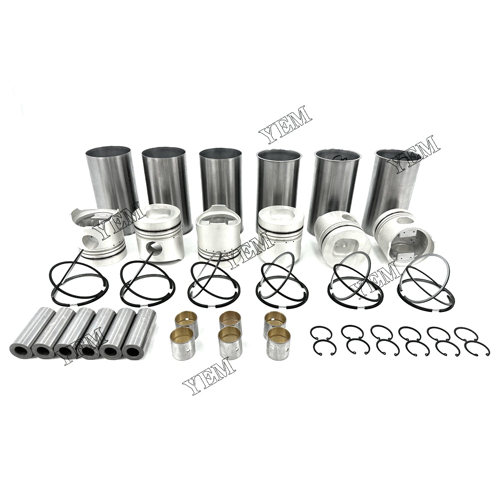 Fast Shipping Cylinder Liner Kit For Isuzu 6BB1 engine spare parts YEMPARTS