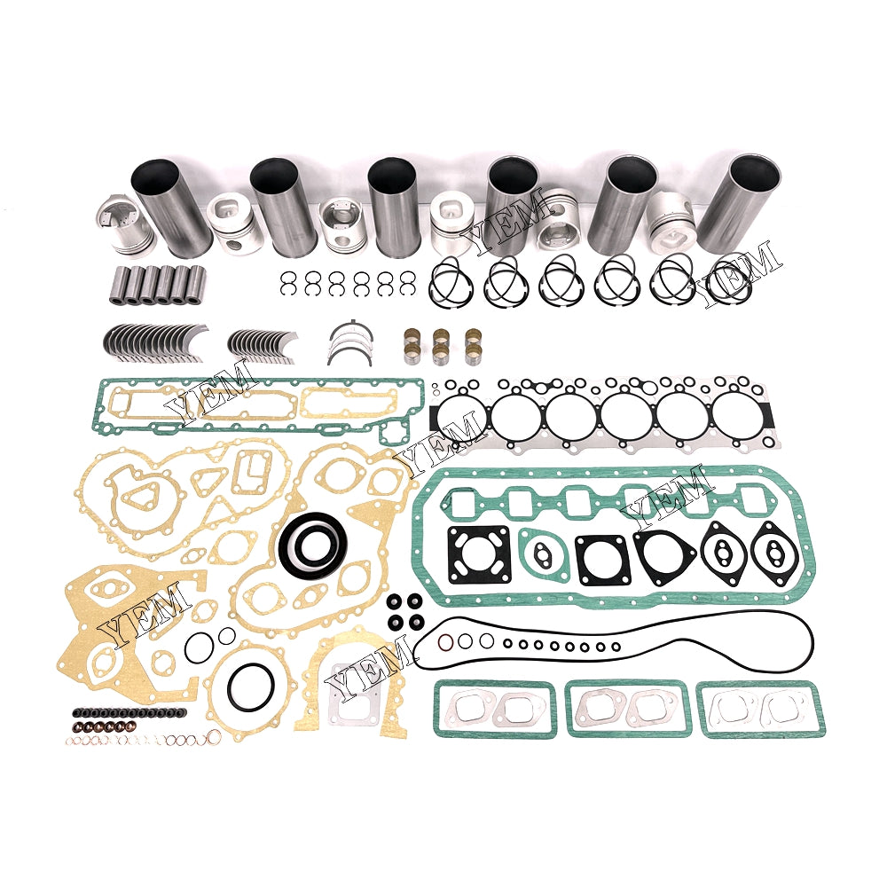 Fast Shipping Overhaul Rebuild Kit With Gasket Set Bearing For Isuzu 6BB1 engine spare parts YEMPARTS