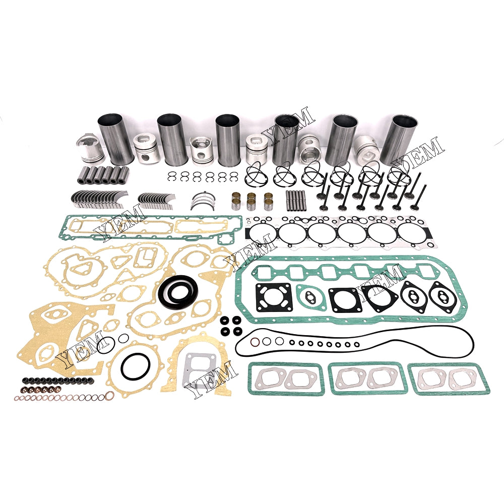 Fast Shipping Engine Overhaul Rebuild Kit With Gasket Bearing Valve Set For Isuzu 6BB1 engine spare parts YEMPARTS