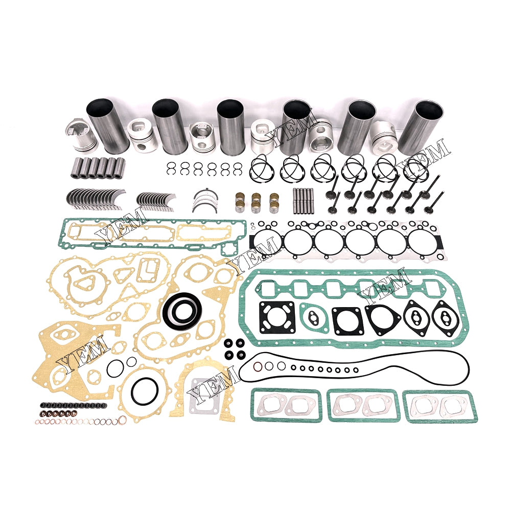 Fast Shipping Engine Overhaul Rebuild Kit With Gasket Bearing Valve Set For Isuzu 6BB1 engine spare parts YEMPARTS