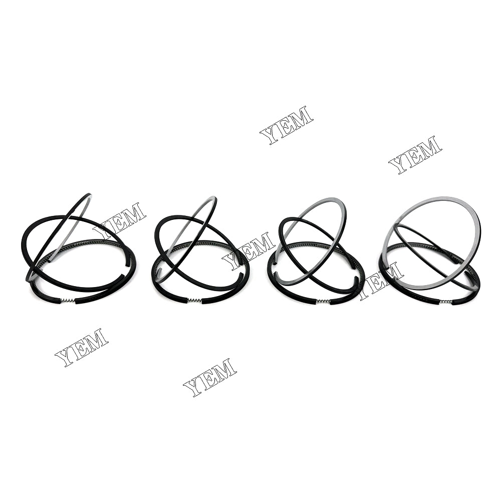 Fast Shipping 6PCS 6BB1 Piston Rings Set STD For Isuzu engine spare parts YEMPARTS