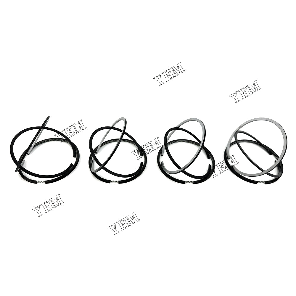 Fast Shipping 6PCS 6BB1 Piston Rings Set STD For Isuzu engine spare parts YEMPARTS