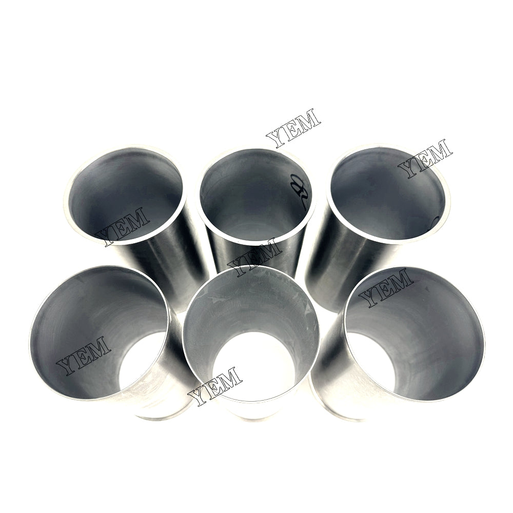 Fast Shipping 6PCS 6BB1 Cylinder Liner For Isuzu engine spare parts YEMPARTS