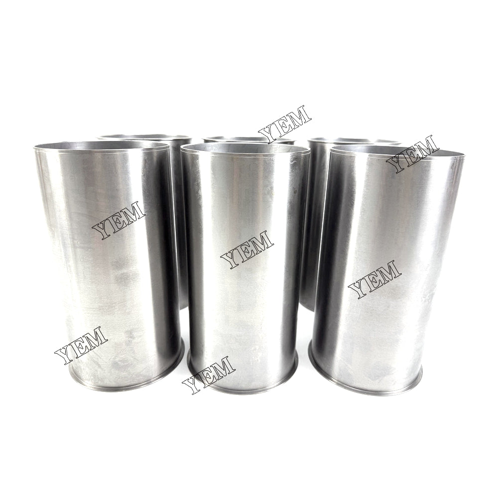 Fast Shipping 6PCS 6BB1 Cylinder Liner For Isuzu engine spare parts YEMPARTS